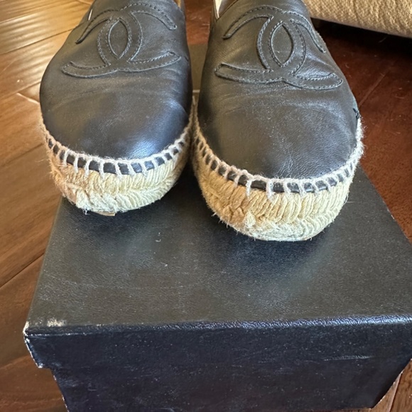 Chanel Espadrilles Black Size 37 - Picture 3 of 10